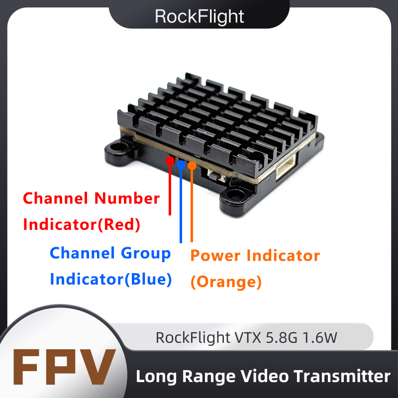 RockFlight TX663 VTX 5.8G 48CH - Drone Racing Frame review and price