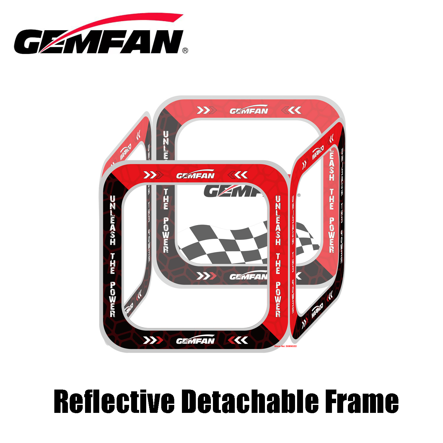 GEMFAN 80*80CM FPV Race Cube G - Drone Racing Flag review and price